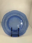 Hazel Atlas Royal Lace Cobalt Blue 10” Dinner Plate Depression Glass