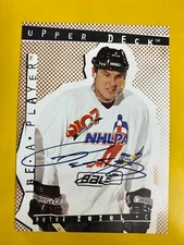 D58515  1994-95 Be A Player Autographs #100 Peter Zezel