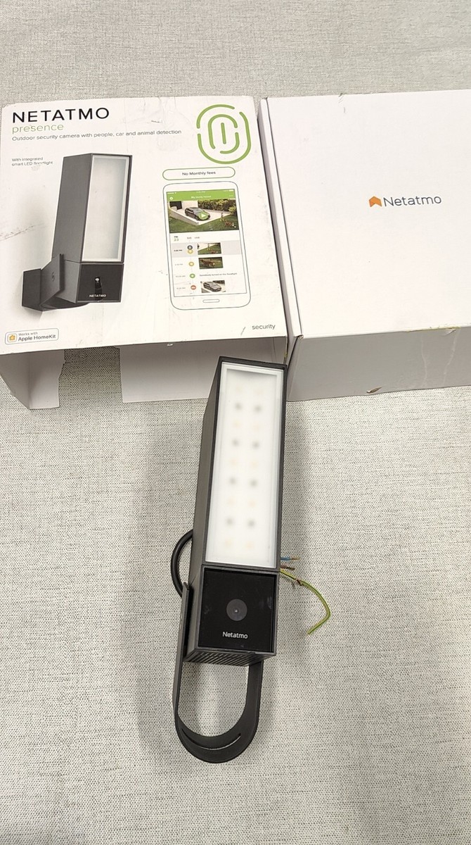 Netatmo Presence Security Camera/Floodlight Outdoor CCTV (UNTESTED