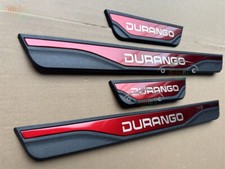 For Dodge Durango Accessories Border Door Scuff Sill Cover Panel Step Protect X4
