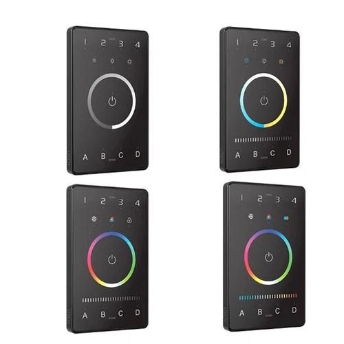 LTech UB1 UB5 RGBW DMX Bluetooth Programmable Touch Wall Mount LED Controller