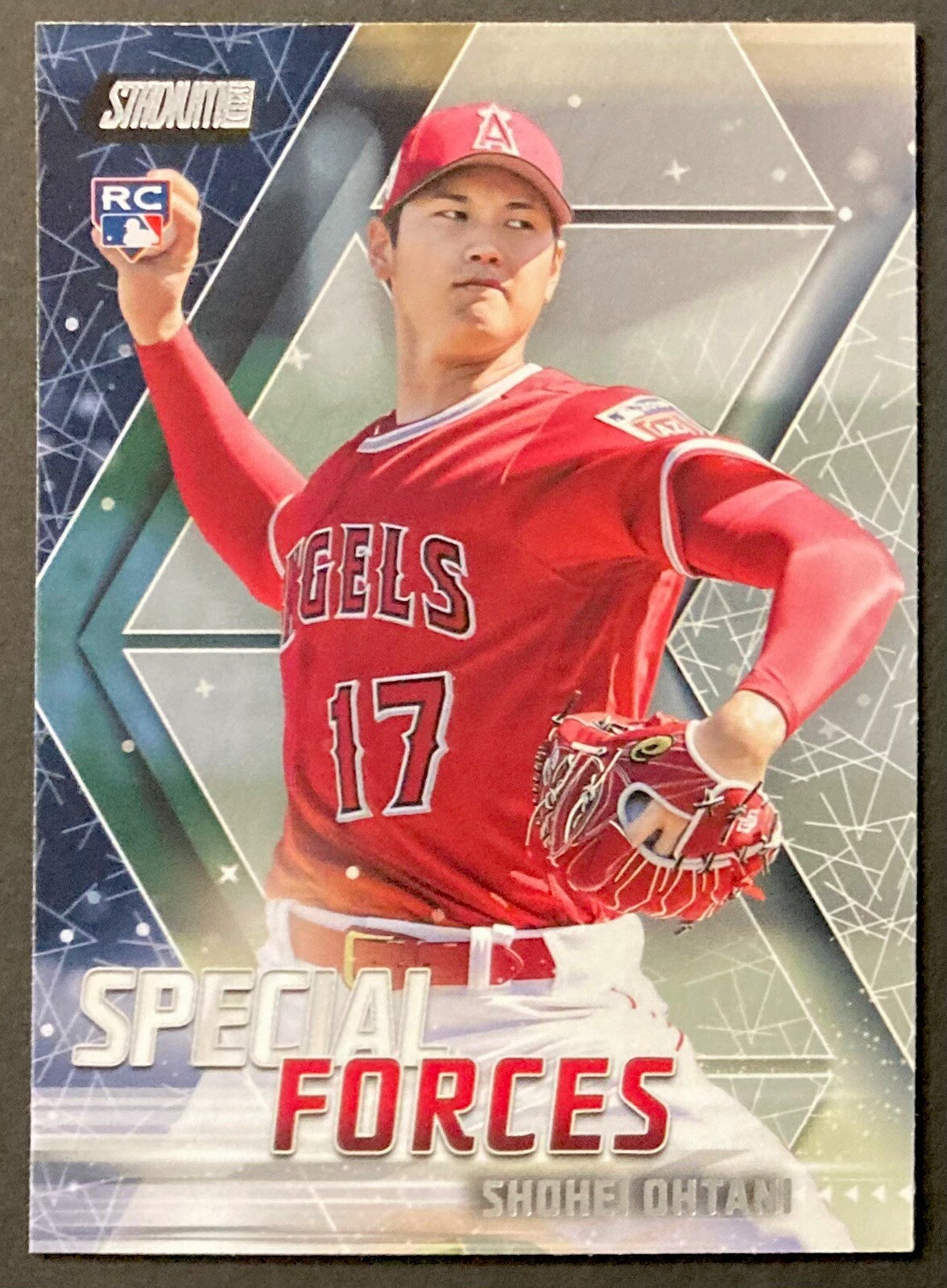 Shohei Ohtani 2018 Stadium Club #SF-SO Special Forces Price Guide