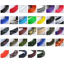 Nylon Braided PET Expandable Sleeving Cable Wire Sheath Mesh Loom 3 mm - 80 mm