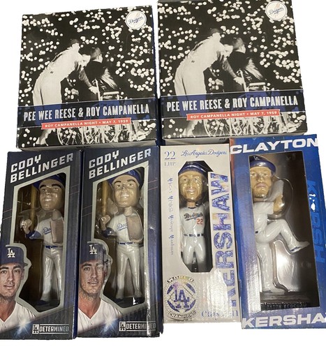 Clayton Kershaw 3000奪三振フィギュア2体セット Clayton Kershaw 3000 Strikeout LA Dodgers Bobblehead 9/20/25
