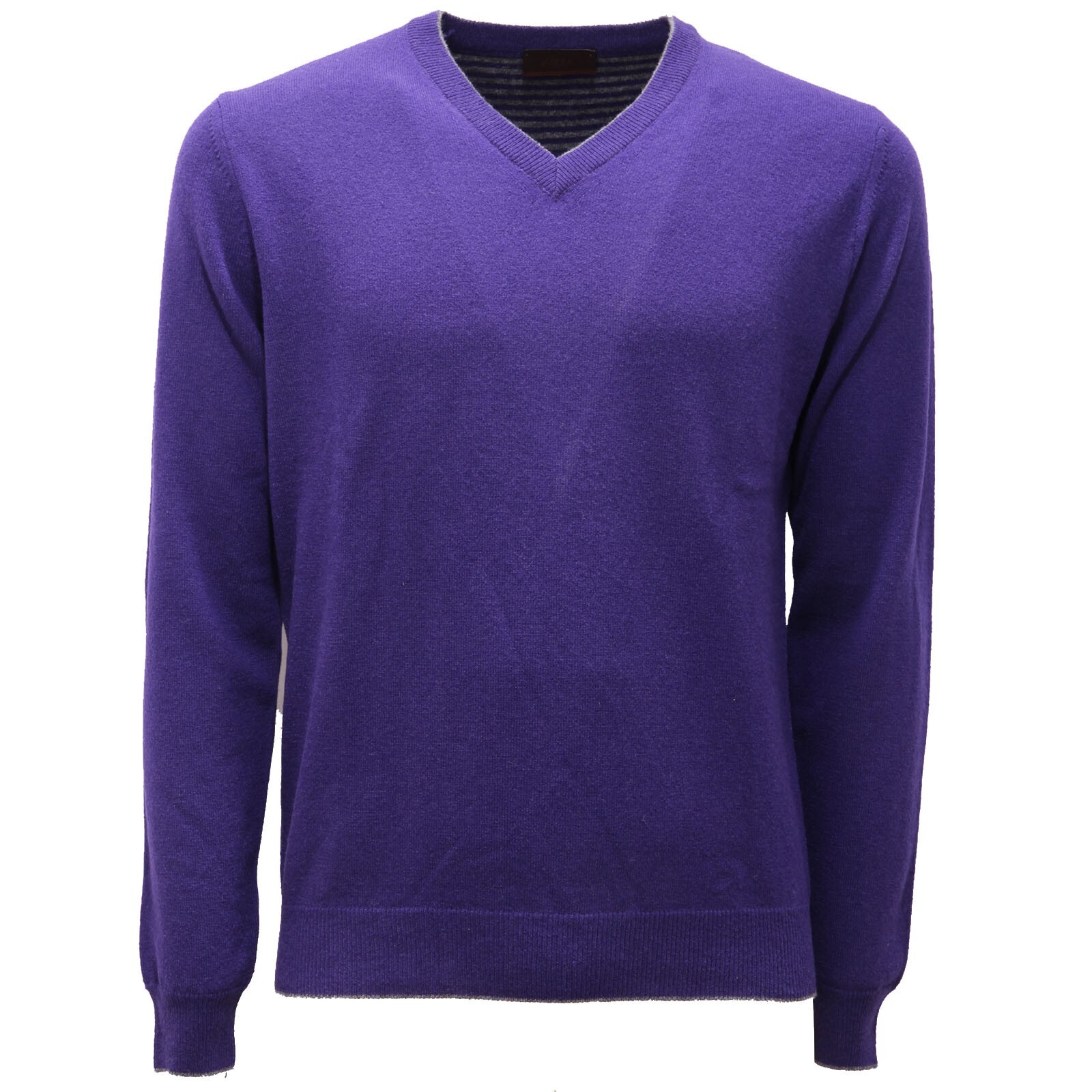 5445AF maglione uomo ALTEA фиолетовый шерстяной свитер мужской