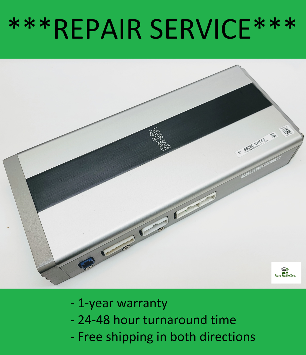 07 Lexus Gx470 Mark Levinson Radio Audio Amplifier 862800W490 for