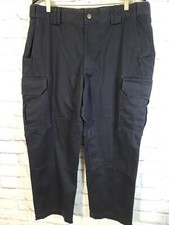 5.11 Tactical Series TAC-105CS 38x30 Blue Cargo pants Grip Cushioned Waist