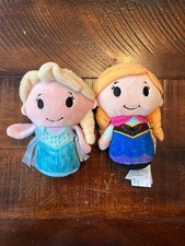 Hallmark Itty Bittys Disney Frozen Plush Elsa and Anna Exclusive