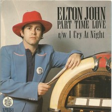 Elton John - Part Time Love 1978 7 inch vinyl single in picture sleeve