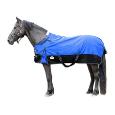 Winter 1200D Horse Turnout Blanket, Double Neck Gusset, 300g Fill Free Shipping