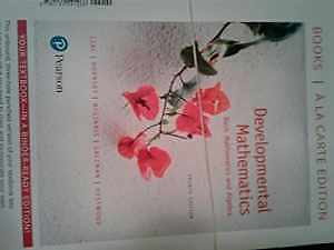 Developmental Mathematics: Basic - Loose Leaf, by Lial Margaret Hornsby - Good o