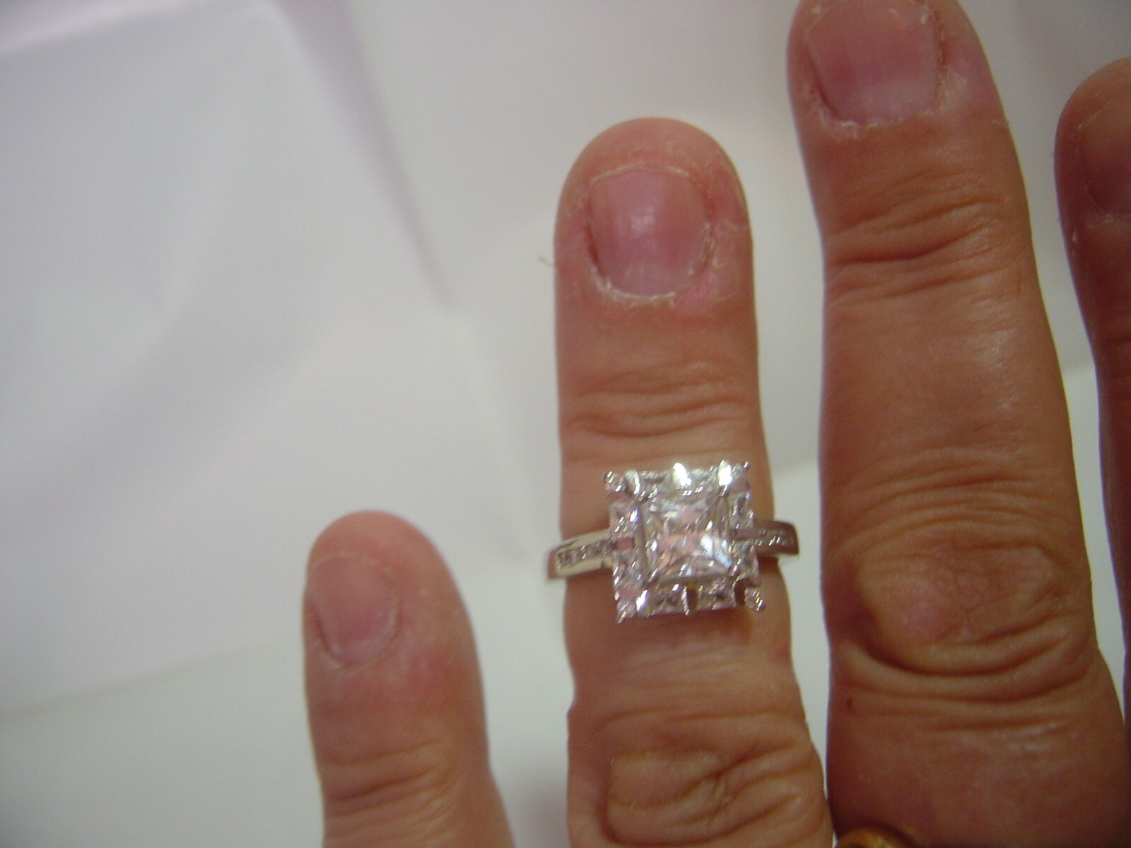 VINTAGE BEAUTIFUL SOLID SILVER RING-MAGNIFICENT S… - image 6