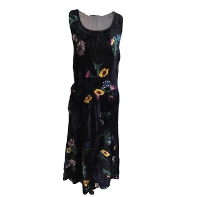 Très Belle Robe Dos Ouvert Velours Leon & Harper M Tbe - Photo 1/4