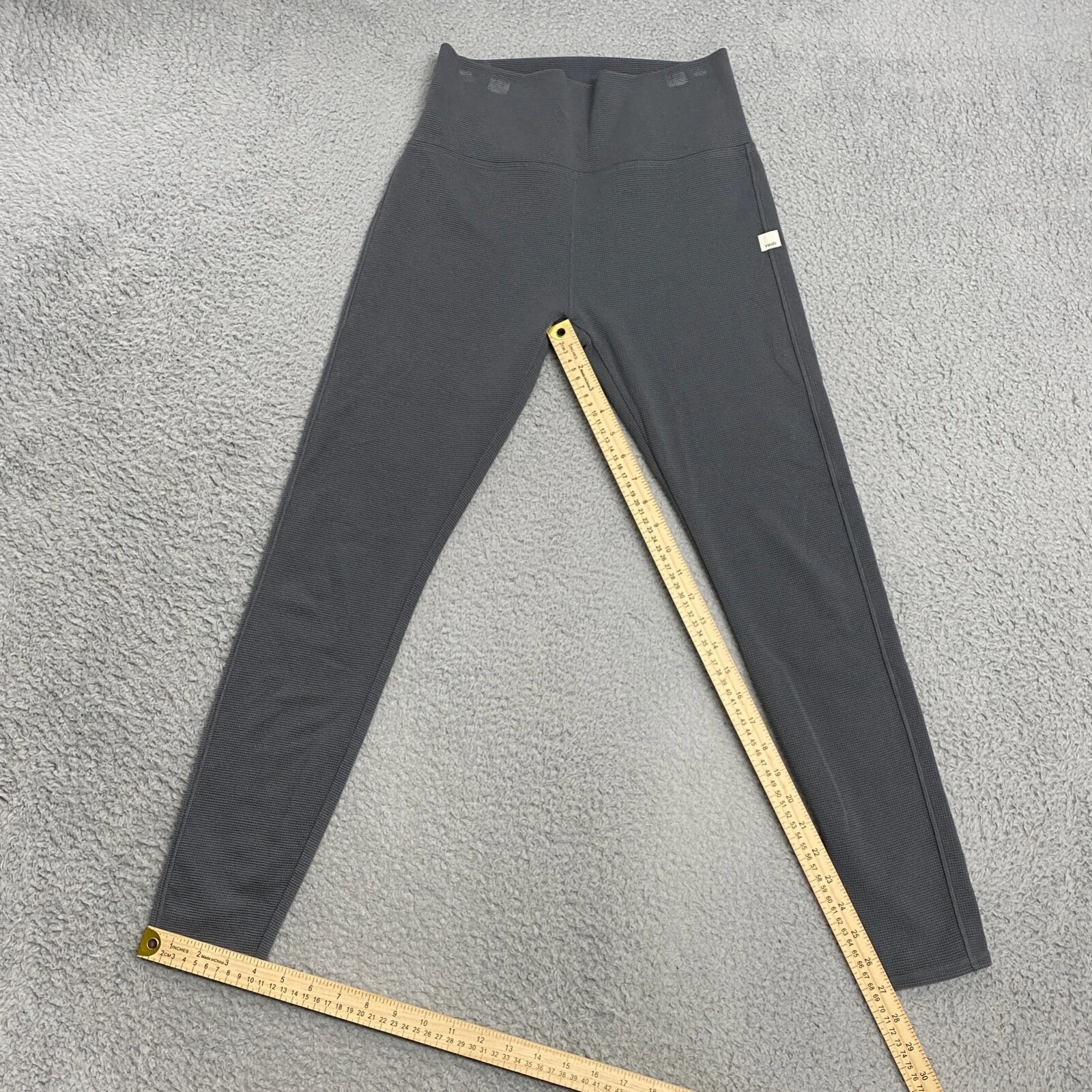 vuori bayview thermal high rise waffle knit vw465 leggings