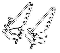DuBro Nylon T-Style Control Horns DUB237