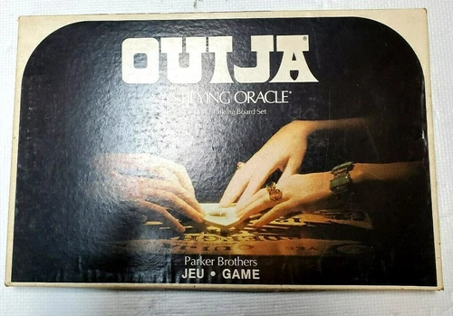 1972 Ouija Mystifying Oracle Board Game Parker Brothers Vintage