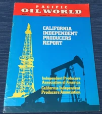 Pacific Oil World December 1986 Magazine Drilling Oil Gas California Report 8B
