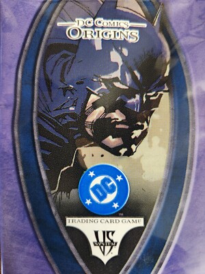 Upper Deck VS System DC Comics Origins 2ND TIER SINGLES  *Pick Your Card*