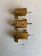 Dale RH-10 0.5 Ohm 10 Watt 3 Metal Power Resistor New Pack Of 3 