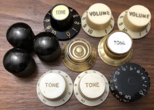 Guitar Knob Lot of 11 - Set Screw  Push-on