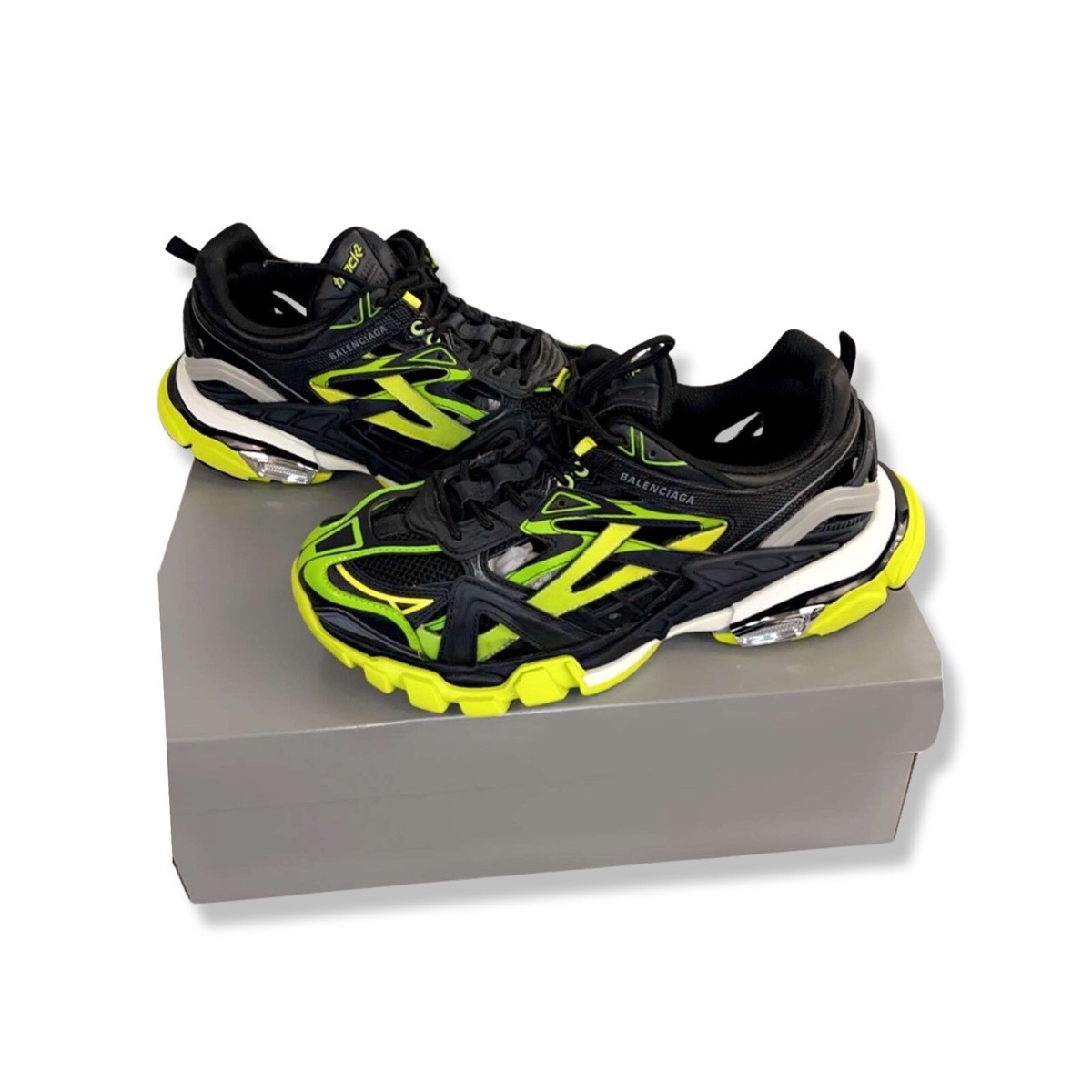 Balenciaga Track 2 Trainer 'Black Yellow Green' | eBay Balenciaga Track 2 Trainer 'Black Yellow Green' | eBay