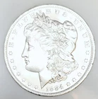 1884 O MORGAN DOLLAR! SUPERB GEM BU+++! INSANE QUALITY! BLAST WHITE! NR #K2830