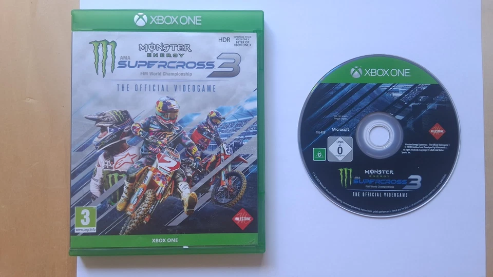 Jeu XBox One Monsters Energy Supercross 3- The Official Videogame, photo 1 sur 2