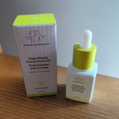 Drunk Elephant Virgin Marula Luxury Facial Oil, 0.5oz Facial Oil
