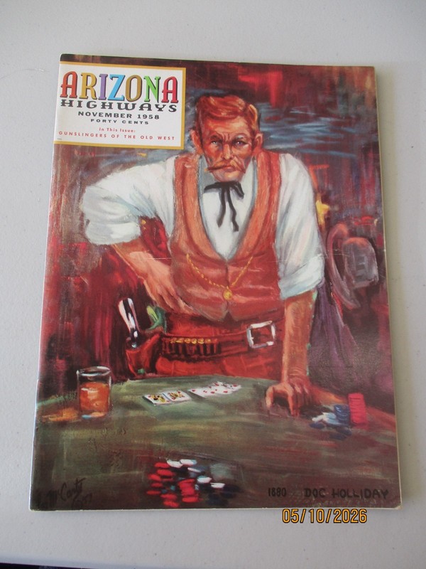 ARIZONA HIGHWAYS MAGAZINE,NOVEMBER 1958