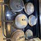 Lot Of Vintage Cast Iron Pans Griswold, Wagner And More