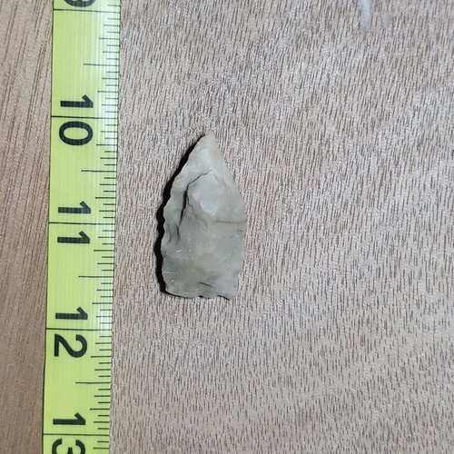 WELL USED AUTHENTIC ARKANSAS STEMMED KNIFE NICE ARTIFACT SPEAR STONE TOOL