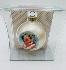 VAN HALEN SANTA'S ROCKSHOP CHRISTMAS ORNAMENT 1997 (Michael Anthony, Roth)