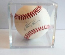 Rawlings Haiti Walt Weiss Signed Baseball RO-A Official Ball American League