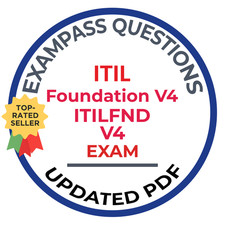 ITIL 4 Foundation ITILFND V4 Exam  500 QA  NOVEMBER UPDATES  PASS OR REFUND