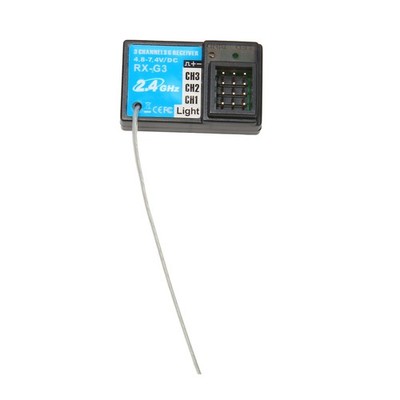 3 Channel RC Transmitter With 2.4Ghz Receiver Speed Adjustment Function Remo SET