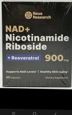NAD Supplement for Anti Aging, Energy, Focus Booster - Nicotinamide Riboside