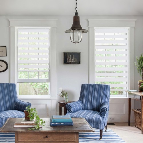 Doppelrollo Duo Rollo Klemmfix ohne Bohren blickdicht Fensterrollo Zebrarollo - Zdjęcie 21 z 77