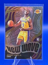 2024-25 Panini Revolution Basketball Rookie New Wave Bronny James Jr. #6 (RC)