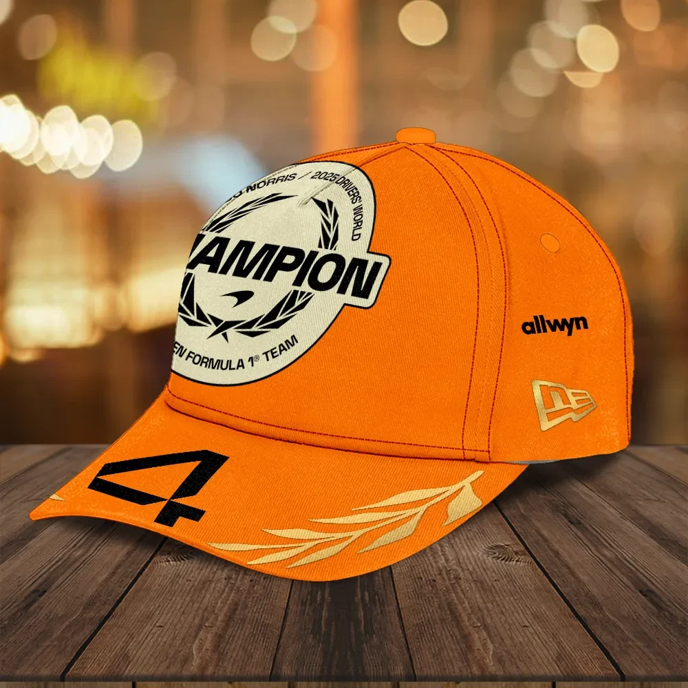 Lando Norris World Champion 2025 Classic Cap, Gift For Fans