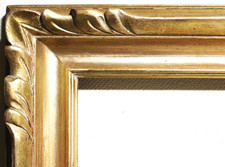 ANTIQUE ARTS CRAFTS FITS 22 X 28 WOOD PICTURE FRAME NEWCOMB MACKLIN STYLE GOLD