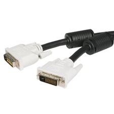 Startech DVIDDMM25 25ft DVI-D Dual Link Cable Male Black