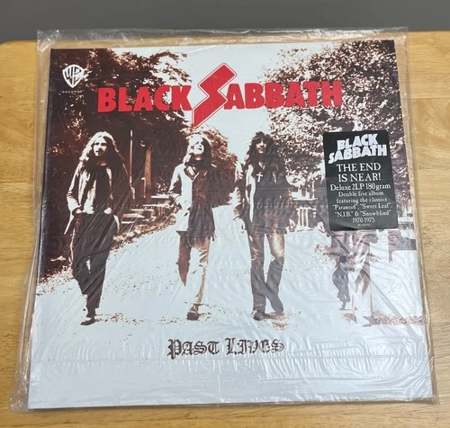 Black Sabbath deluxe 2LPs 180G vinyl lot (Past Lives, Master of Reality) Sealed