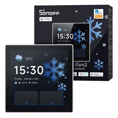 SONOFF Zigbee Matter Smart Home Steuerpanel WLAN Schalter für Alexa Google Home