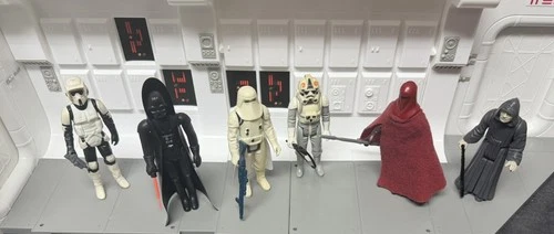 Vintage Star Wars Figures - 6 Imperials All Complete.