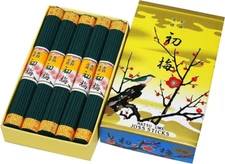 Baikundo First Plum Small Bunch of 10 Domestic Awaji Island Incense Sticks (Fuge
