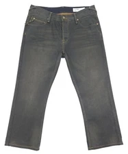 Earl Jean Men's 34 x 26 Cowboy Brown Denim Knight Bootcut Tag 33 x 33 EUC