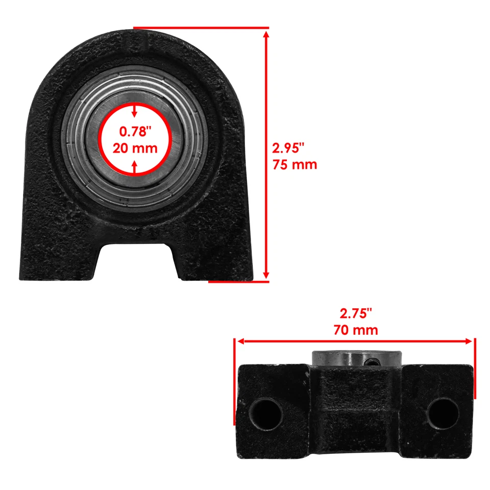Cojinete de eje de transmisión universal para John Deere 4X2 4X4 Gator Hpx diésel gas Am143610 Foto 2 de 4