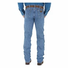 47MWZSW Wrangler Men's Premium Performance Cowboy Cut Jeans Stone Wash  NEW