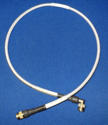 Hochleistungs Amphenol CIT HF Mikrowelle Koaxial Prüfkabel TNC Stecker 50 Ohm 0,9 m