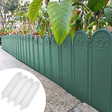 Flexible Garden Lawn Grass Edging Border Separator Fence Panel Plant Wall Edge